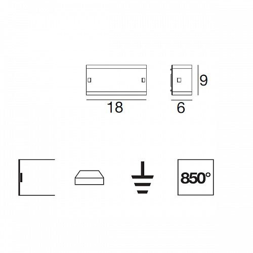 Настенный светильник Linea Light Mille 7836 Настенный светильник Linea Light Mille 7836