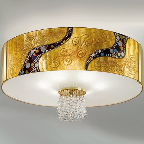 Потолочный светильник Kolarz Emozione Kiss 0345.16.3.Ki.Au.KpT Потолочный светильник Kolarz Emozione Kiss 0345.16.3.Ki.Au.KpT