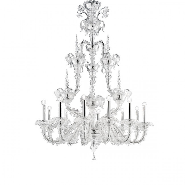 Люстра Barovier&Toso 4604 4604/12/CC Люстра Barovier&Toso 4604 4604/12/CC