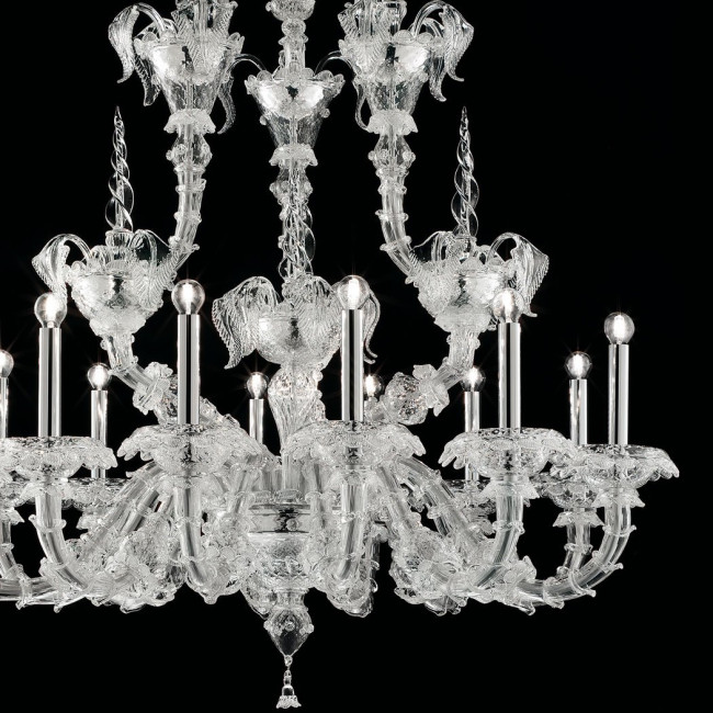 Люстра Barovier&Toso 4604 4604/12/CC Люстра Barovier&Toso 4604 4604/12/CC