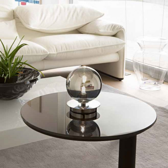 Настольная лампа Renzo Del Ventisette Ohlala LVP14555/1 DEC. CROMO SFERA CROMO Настольная лампа Renzo Del Ventisette Ohlala LVP14555/1 DEC. CROMO SFERA CROMO