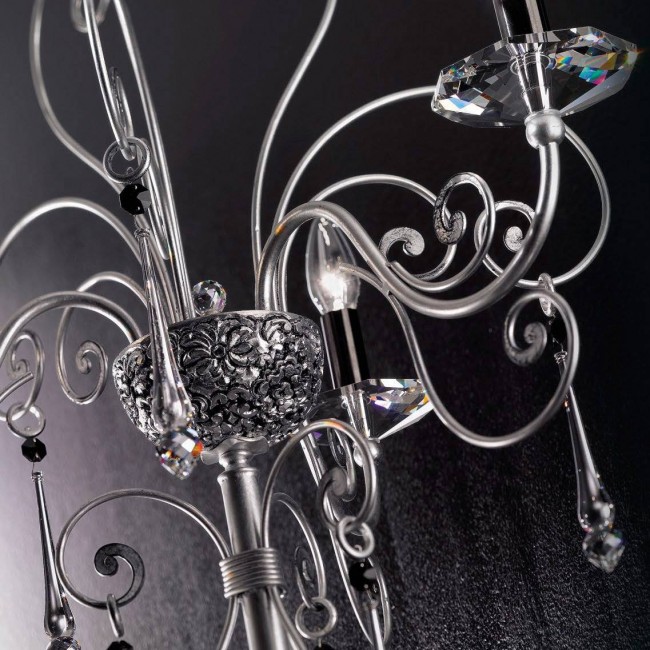 Торшер Masca Damasco 1828/P3 Argento Торшер Masca Damasco 1828/P3 Argento