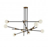 Люстра DeLight Collection Bistro Globe 9 9389P/9 black/gold Люстра DeLight Collection Bistro Globe 9 9389P/9 black/gold