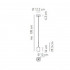 Подвесной светильник Axo Light Spillray SP SPILL G I Cristallo SPSPILGICSCR12V Подвесной светильник Axo Light Spillray SP SPILL G I Cristallo SPSPILGICSCR12V