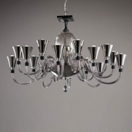 Люстра Euroluce Audrey L8+8 Fume Люстра Euroluce Audrey L8+8 Fume