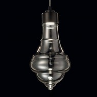 Подвесной светильник Evi Style Trottola Nero Fume ES0271RO06+ES0270SO07FUL2 Подвесной светильник Evi Style Trottola Nero Fume ES0271RO06+ES0270SO07FUL2