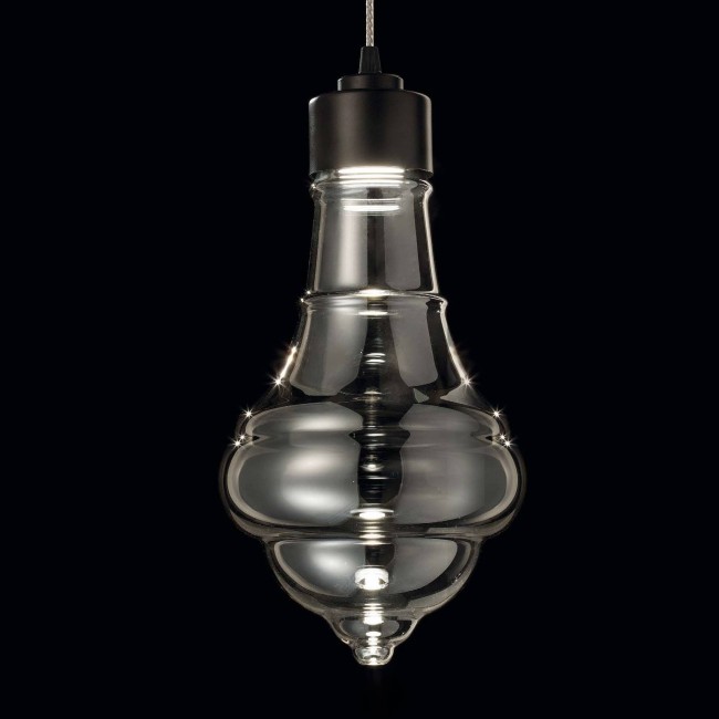 Подвесной светильник Evi Style Trottola Nero Fume ES0271RO06+ES0270SO07FUL2 Подвесной светильник Evi Style Trottola Nero Fume ES0271RO06+ES0270SO07FUL2