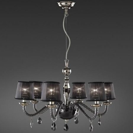 Люстра Italamp 346/6 Black / CDF / Sw Jet Люстра Italamp 346/6 Black / CDF / Sw Jet