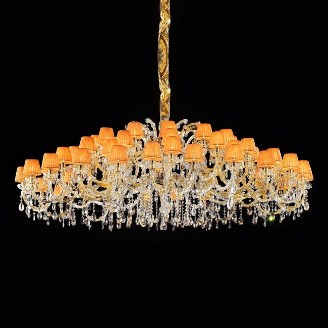 Люстра Masiero Ottocento VE 984 60 MT Half cut glass ORG/14/AMB