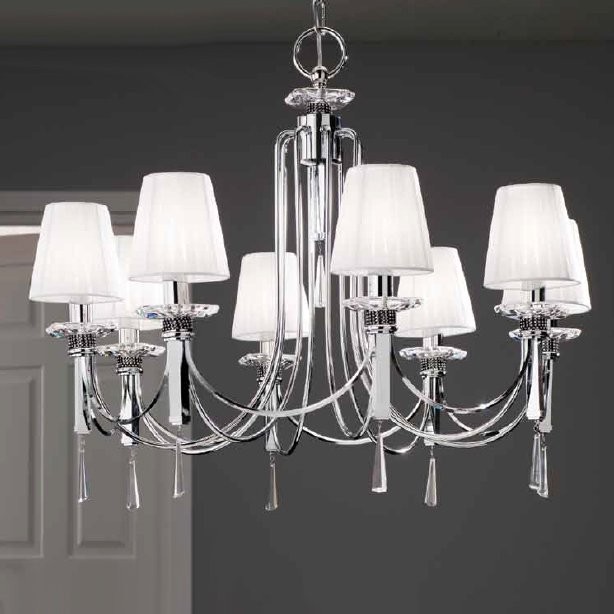 Люстра Prearo Contessa CONTESSA/8/PR/24K/CR/CP Люстра Prearo Contessa CONTESSA/8/PR/24K/CR/CP