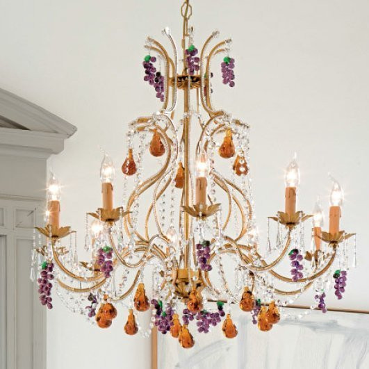 Люстра Renzo Del Ventisette L 14081/8 DEC. 041 Люстра Renzo Del Ventisette L 14081/8 DEC. 041