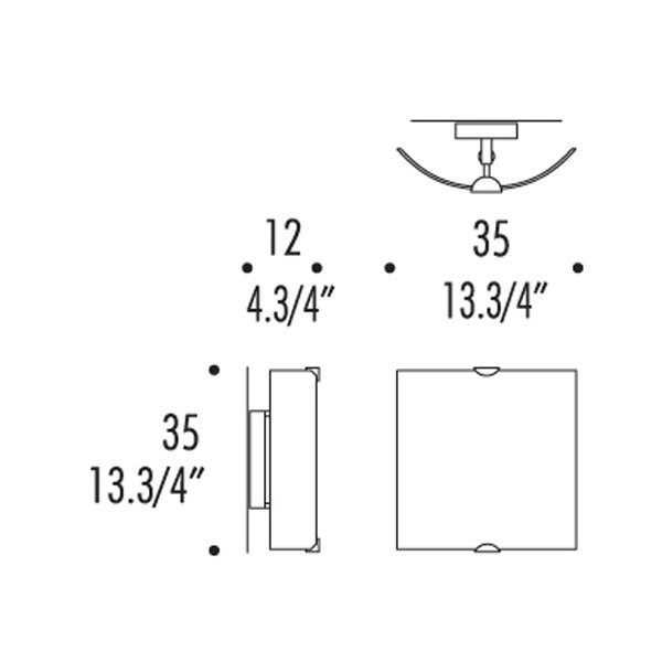 Бра Leucos SELIS PP35 T 0003763 Бра Leucos SELIS PP35 T 0003763