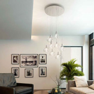 Подвесной светильник Renzo Del Ventisette Ohlala L14565/8 DEC. CROMO Подвесной светильник Renzo Del Ventisette Ohlala L14565/8 DEC. CROMO