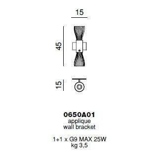 Настенный светильник Beby Group Secret 0650A01 Light gold Gold leaf Настенный светильник Beby Group Secret 0650A01 Light gold Gold leaf