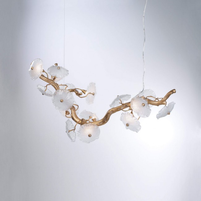 Подвесной светильник Serip Nenufar CT3377/12 FO_PB NF37