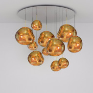 Подвесной светильник Tom Dixon Melt MLMS01G-PEUM1 Подвесной светильник Tom Dixon Melt MLMS01G-PEUM1
