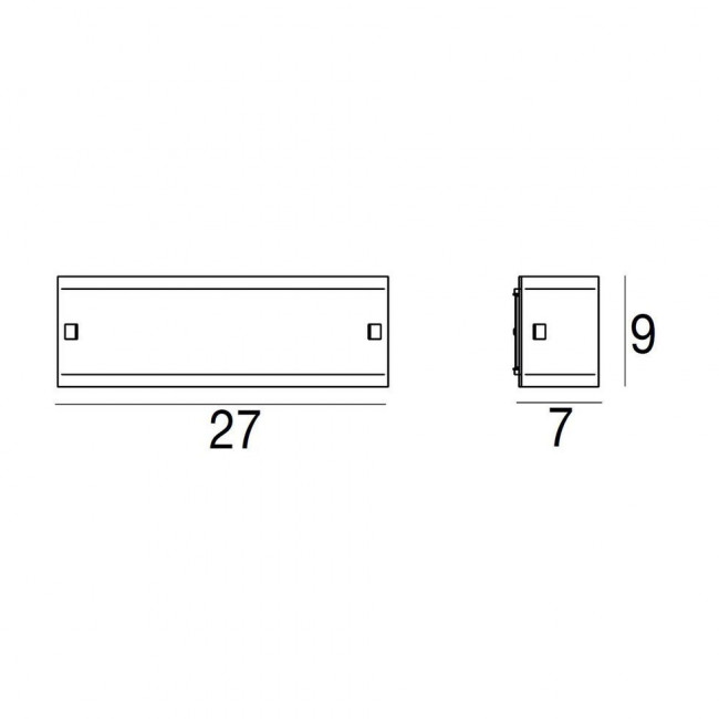 Настенный светильник Linea Light Mille 7838 Настенный светильник Linea Light Mille 7838