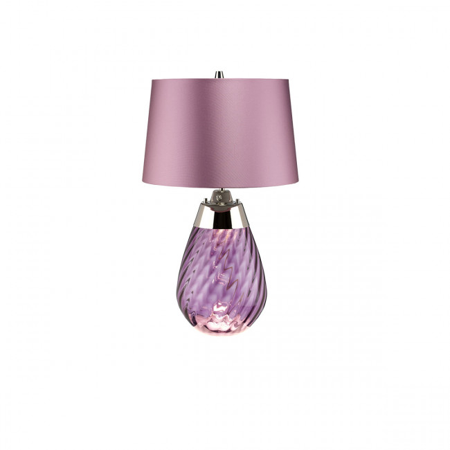 Настольная лампа Elstead Lighting LENA LARGE LENA-TL-S-PLUM Настольная лампа Elstead Lighting LENA LARGE LENA-TL-S-PLUM