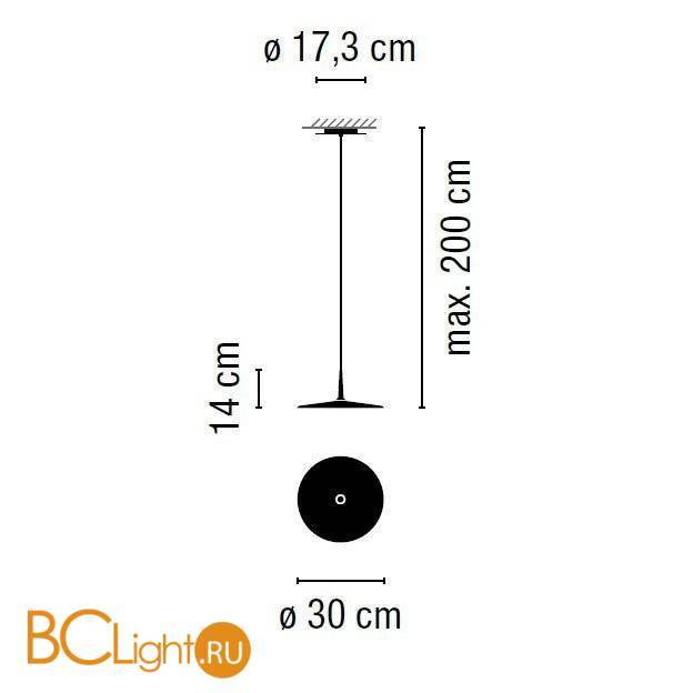 Подвесной светильник Vibia Skan 0270 18 /12