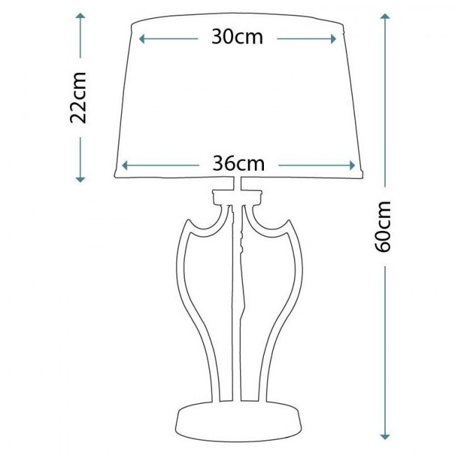 Настольная лампа Elstead Lighting Pimlico PM/TL DB