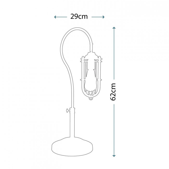 Настольная лампа Feiss Urban Renewal FE/URBANRWL/TL1 Настольная лампа Feiss Urban Renewal FE/URBANRWL/TL1