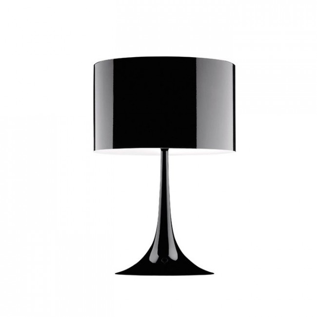 Настольная лампа Flos Spun Light T2 Shiny black F6611030