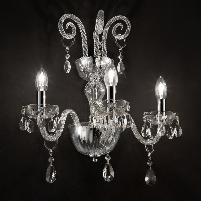 Бра Masiero Bohemia VE 875/A3 CUT CRYSTAL Бра Masiero Bohemia VE 875/A3 CUT CRYSTAL