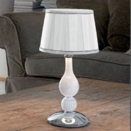 Настольная лампа Sylcom Scrigno 1422/20 K BL.CR + TOP 1422/20 ARG