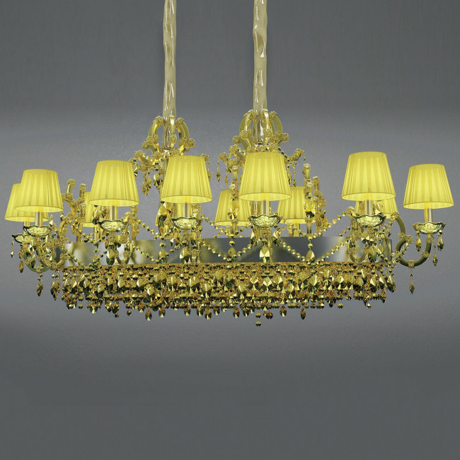 Люстра Masiero Maria Teresa VE 921/24 CG yellow Люстра Masiero Maria Teresa VE 921/24 CG yellow