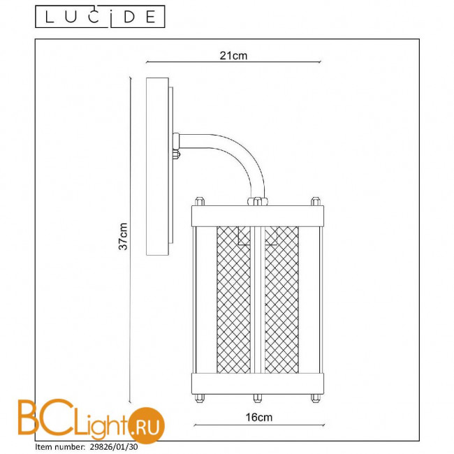 Бра Lucide Makkum 29826/01/30