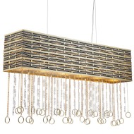 Подвесной светильник Lucia Tucci Perso 4930.6 gold&black