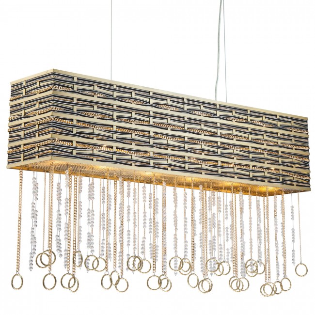 Подвесной светильник Lucia Tucci Perso 4930.6 gold&black Подвесной светильник Lucia Tucci Perso 4930.6 gold&black