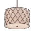 Подвесной светильник Quoizel Brown Lattice QZ/BROWNLATT/P/M