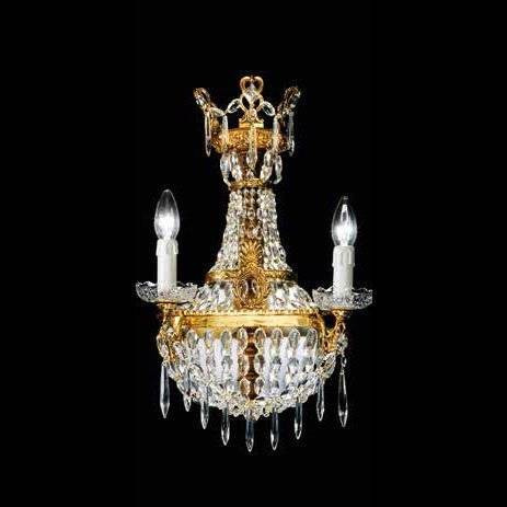 Бра Beby Group Opera 2014/2A Light gold CUT CRYSTAL