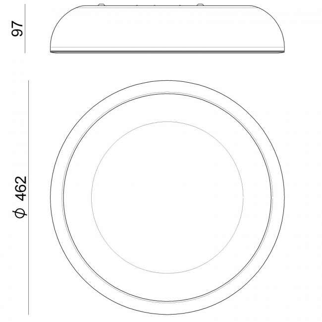 Потолочный светильник Linea Light Reflexio 8530 Потолочный светильник Linea Light Reflexio 8530