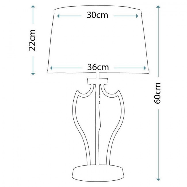 Настольная лампа Elstead Lighting Pimlico PM/TL PN