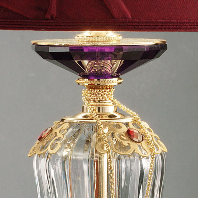 Настольная лампа Euroluce Julienne LG1 Gold Clear Настольная лампа Euroluce Julienne LG1 Gold Clear