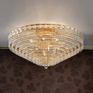 Потолочный светильник Masiero Impero & Deco VE 830 PL12 CUT CRYSTAL Потолочный светильник Masiero Impero & Deco VE 830 PL12 CUT CRYSTAL