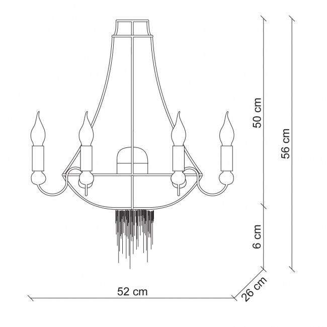 Бра Patrizia Garganti Ontherocks PG005 Бра Patrizia Garganti Ontherocks PG005