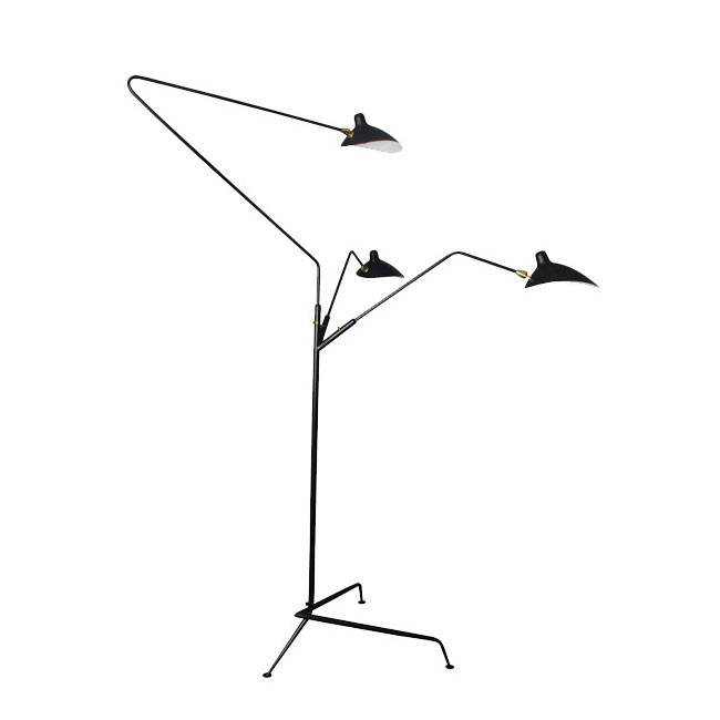 Торшер DeLight Collection Floor Lamp TF8505-3 black