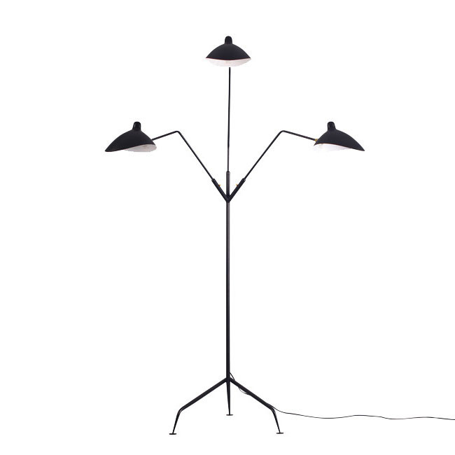 Торшер DeLight Collection Floor Lamp TF8505-3 black