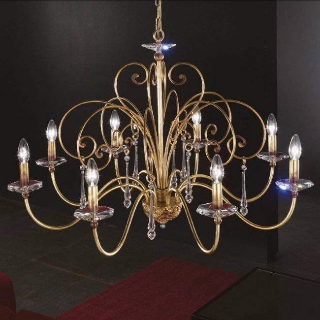 Люстра Masca Damasco 1828/8 Oro Люстра Masca Damasco 1828/8 Oro