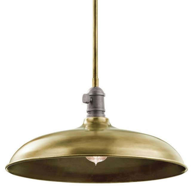 Подвесной светильник Kichler Cobson KL/COBSON/P BR Подвесной светильник Kichler Cobson KL/COBSON/P BR