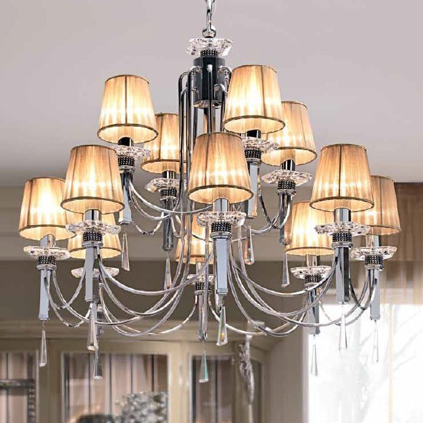 Люстра Prearo Contessa CONTESSA/PR/8+4/CR/CP Люстра Prearo Contessa CONTESSA/PR/8+4/CR/CP