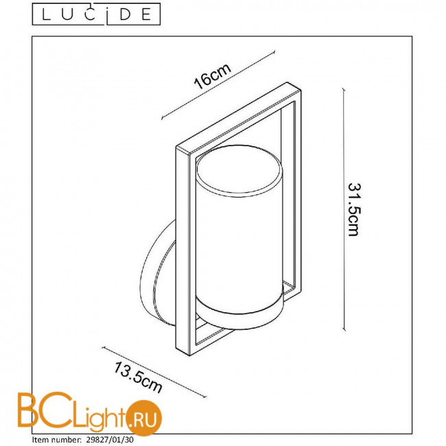 Бра Lucide Nispen 29827/01/30