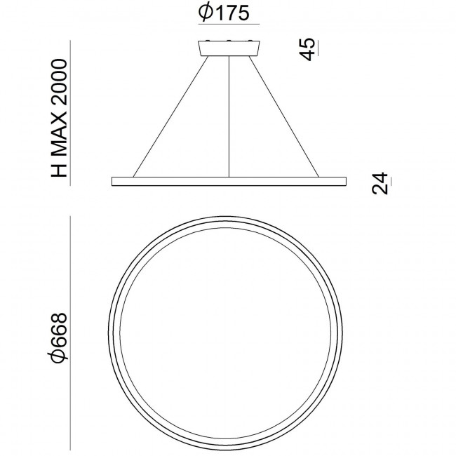 Подвесной светильник Linea Light Hinomaru 8619 Подвесной светильник Linea Light Hinomaru 8619
