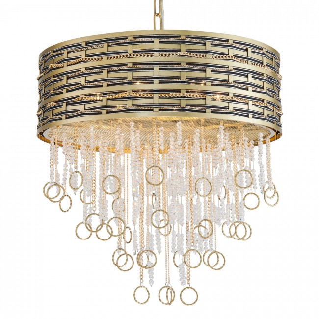 Подвесной светильник Lucia Tucci Perso 4931.6 gold&black Подвесной светильник Lucia Tucci Perso 4931.6 gold&black