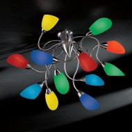 Потолочная люстра De Majo POLI PO P12/A12 0POLI0P-12 multi Потолочная люстра De Majo POLI PO P12/A12 0POLI0P-12 multi