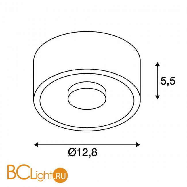Встраиваемый спот (точечный светильник) SLV Occuldas 117351 Встраиваемый спот (точечный светильник) SLV Occuldas 117351