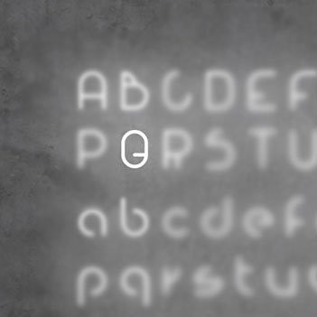 Настенный светильник Artemide Alphabet 1211Q00A + supp